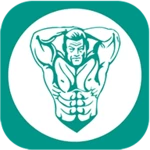 fitness programs android application logo